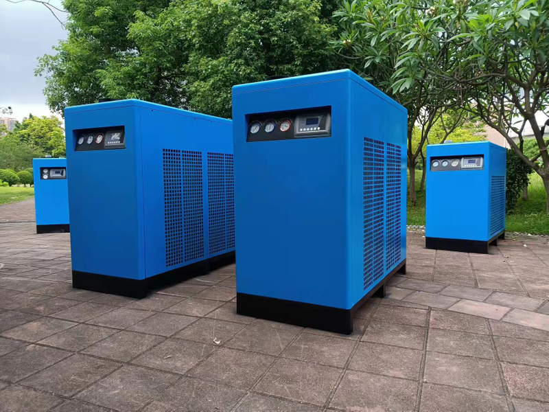 Paquet 45kw Compresseur à vis sans huile Sécheur intégré