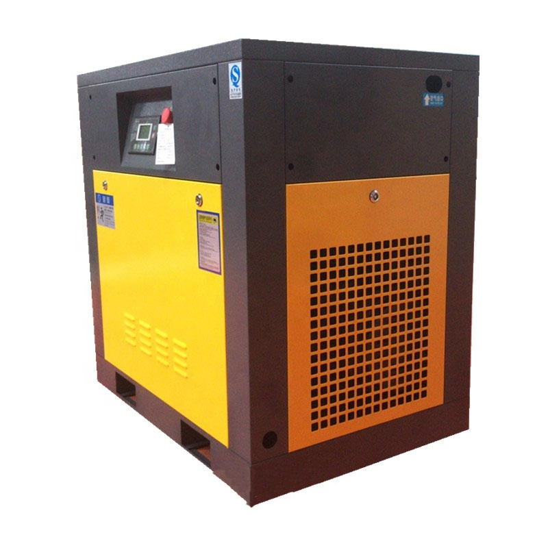 Vente chaude 15KW 20HP AK-20 7bar compresseurs industriels à vitesse fixe IP23 compresseur d'air à vis pour machine de conditionnement de papier