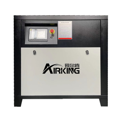 Fournisseur chinois 15 kW à double tension 220V / 440 V Compresseur d'air à vis à vitesse fixe