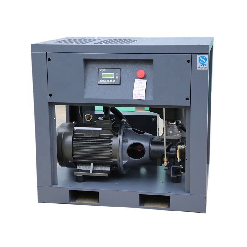 Vente chaude 15KW 20HP AK-20 7bar compresseurs industriels à vitesse fixe IP23 compresseur d'air à vis pour machine de conditionnement de papier