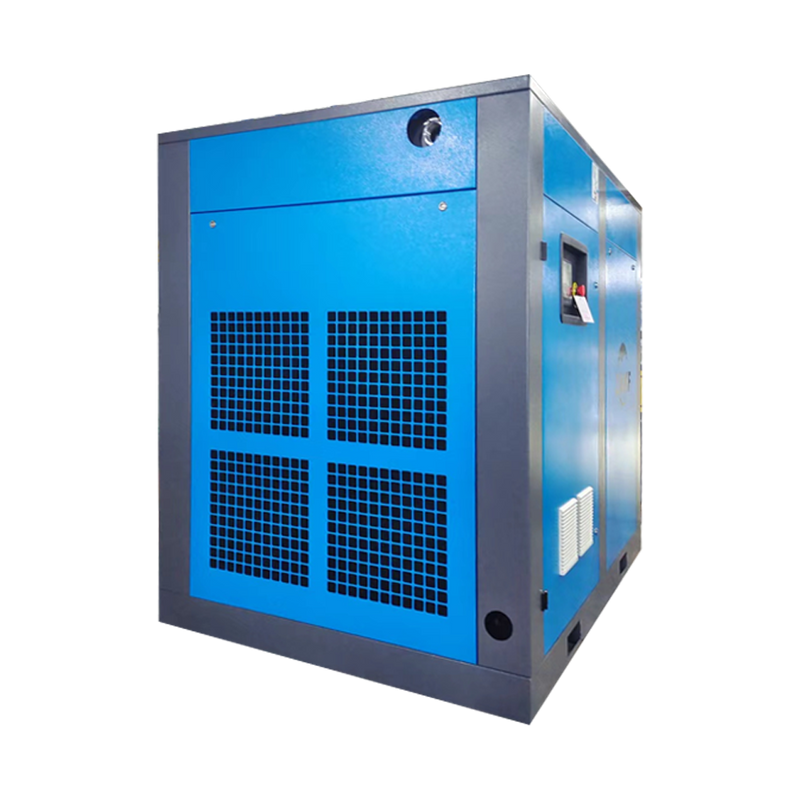 120HP 90KW fréquence d'aimant permanent PM VSD compresseur d'air à vis forte capacité anti-interférence 